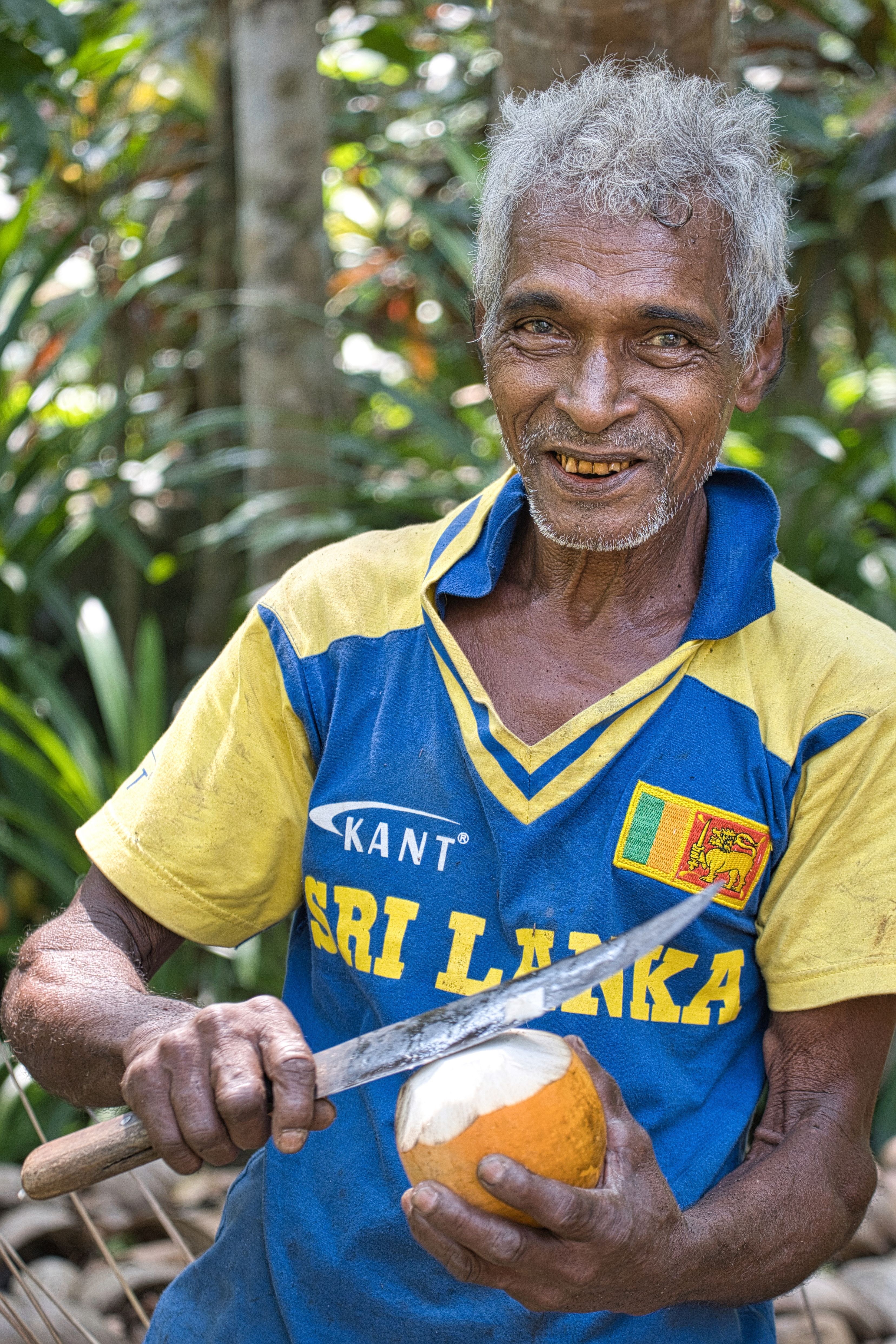 A warm Sri Lankan welcome