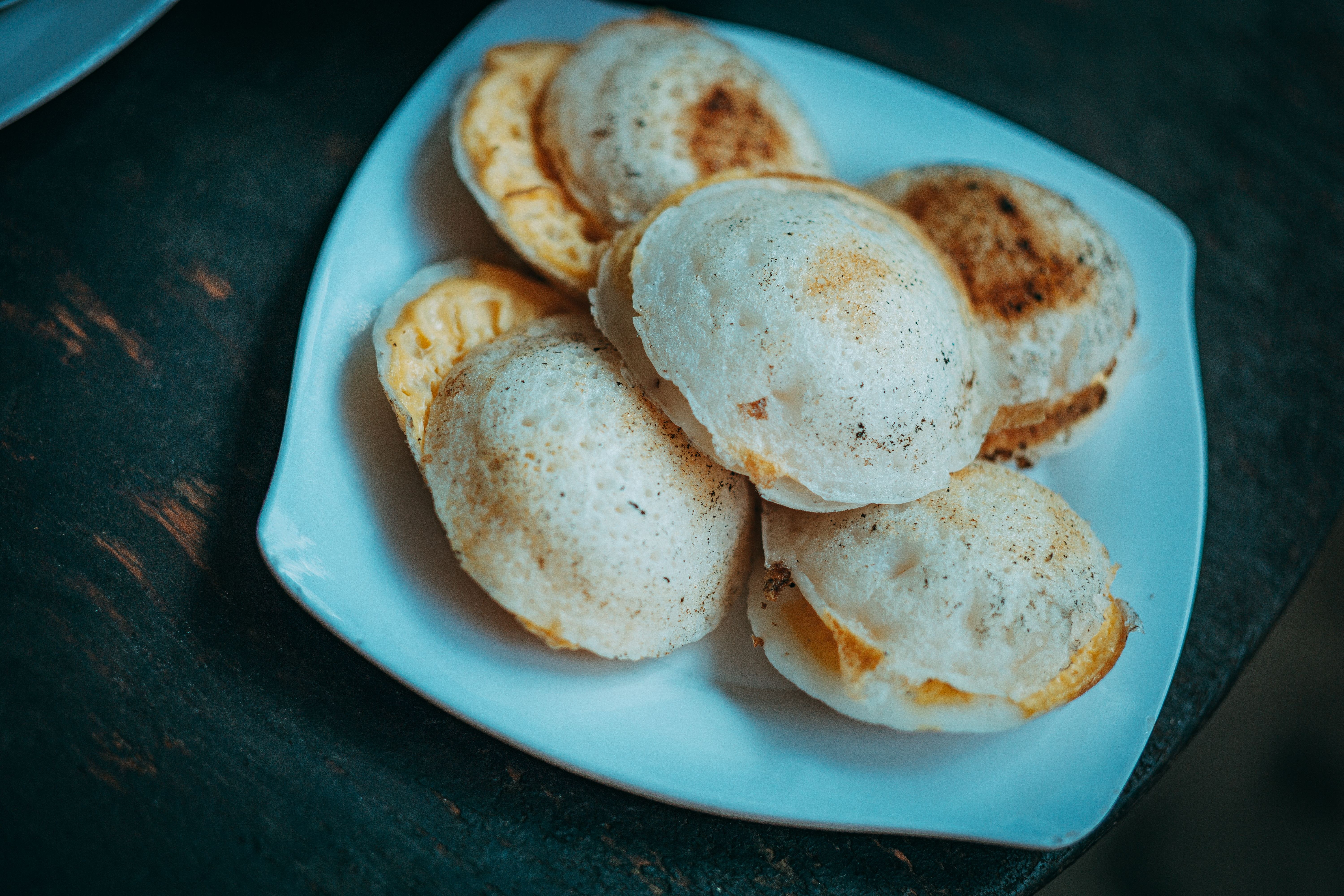 Egg hoppers Sri Lankan breakfast