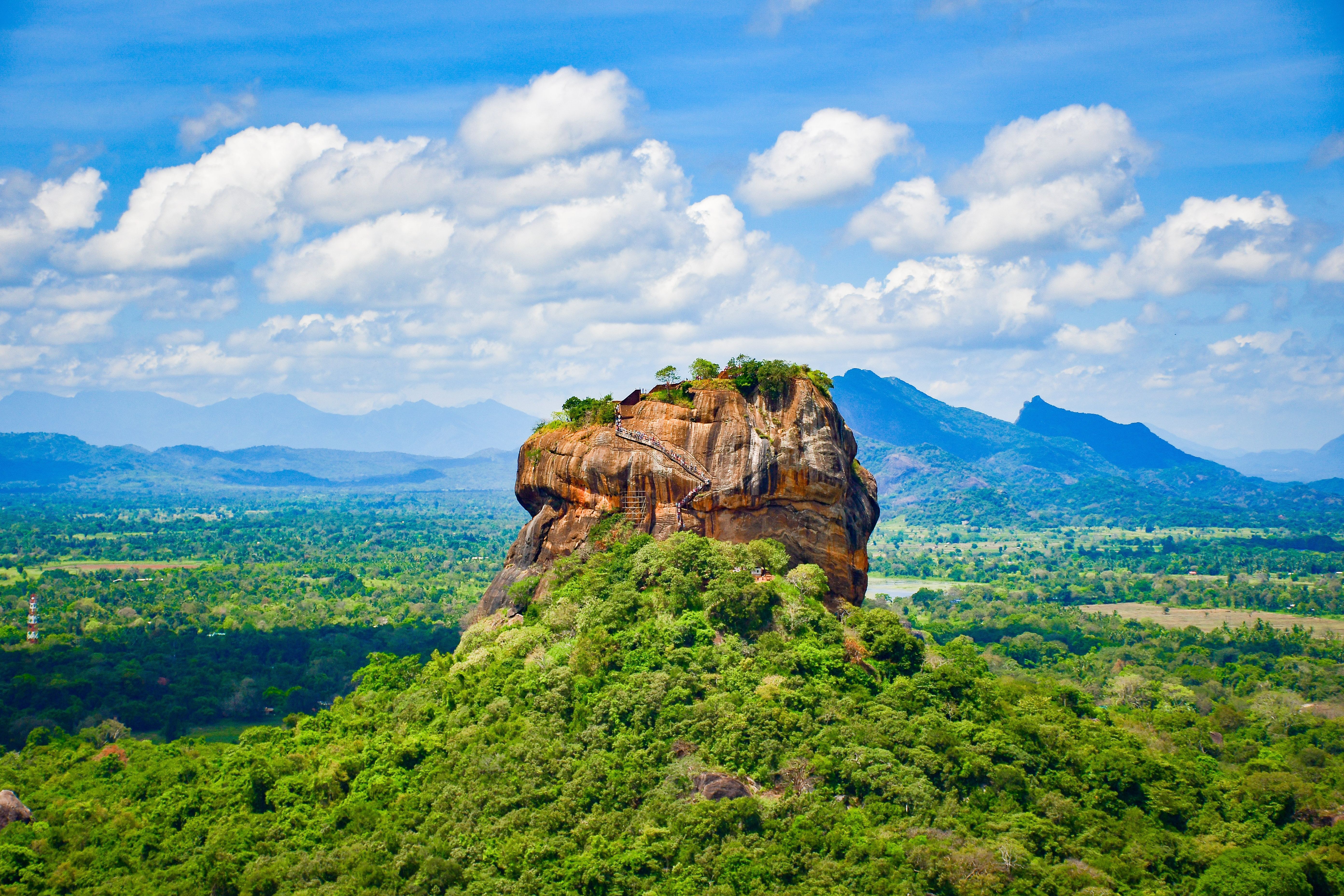 Sigiriya from Pidurangala Rock
